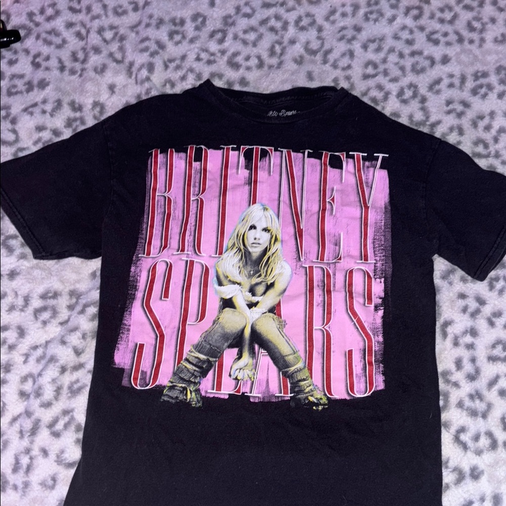 Black Graphic Kids T-Shirt